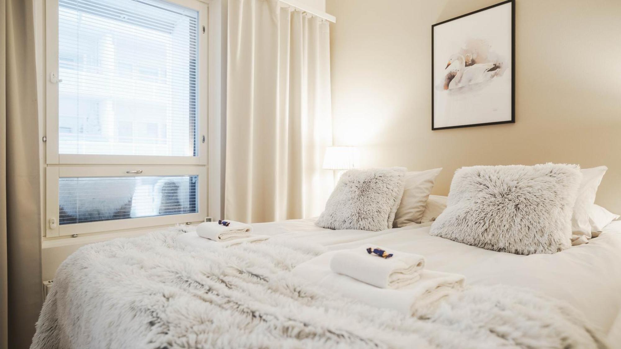 Cozy City Apartment With Sauna โรวานิเอมิ ภายนอก รูปภาพ